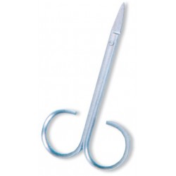 Cuticle Scissor. Satin Finish.